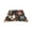 B, variant on Camping Sunshade Tent Portable Outdoor Tarpaulin Picnic Mat Mushroom Daisy Print in Multicolor