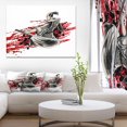 thumbnail image 3 of Design Art Japan Warrior Canvas Print, 3 of 3
