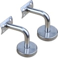 thumbnail image 1 of 2 juegos de pasamanos de acero inoxidable para montaje en pared, pasamanos para paredes interiores, áticos, pasamanos para personas mayores y listones de soporte para pasillos., 1 of 2