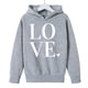 thumbnail image 3 of Sudadera con capucha y estampado de corazón de San Valentín, sudadera de manga larga para niños y niñas, chaqueta para niñas de talla mediana y grande., 3 of 7