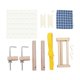 thumbnail image 1 of EZLIFE 2 clavijas de urdimbre y abrazadera para tejer, clavijas para telar, herramienta para manualidades, pinzas de urdimbre para principiantes en bricolaje C3F5, 1 of 7