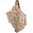 thumbnail image 3 of Phagun Scarf Wrap Floral Long Sarong Women Summer Shawl Scarves-Pure Silk, 3 of 7