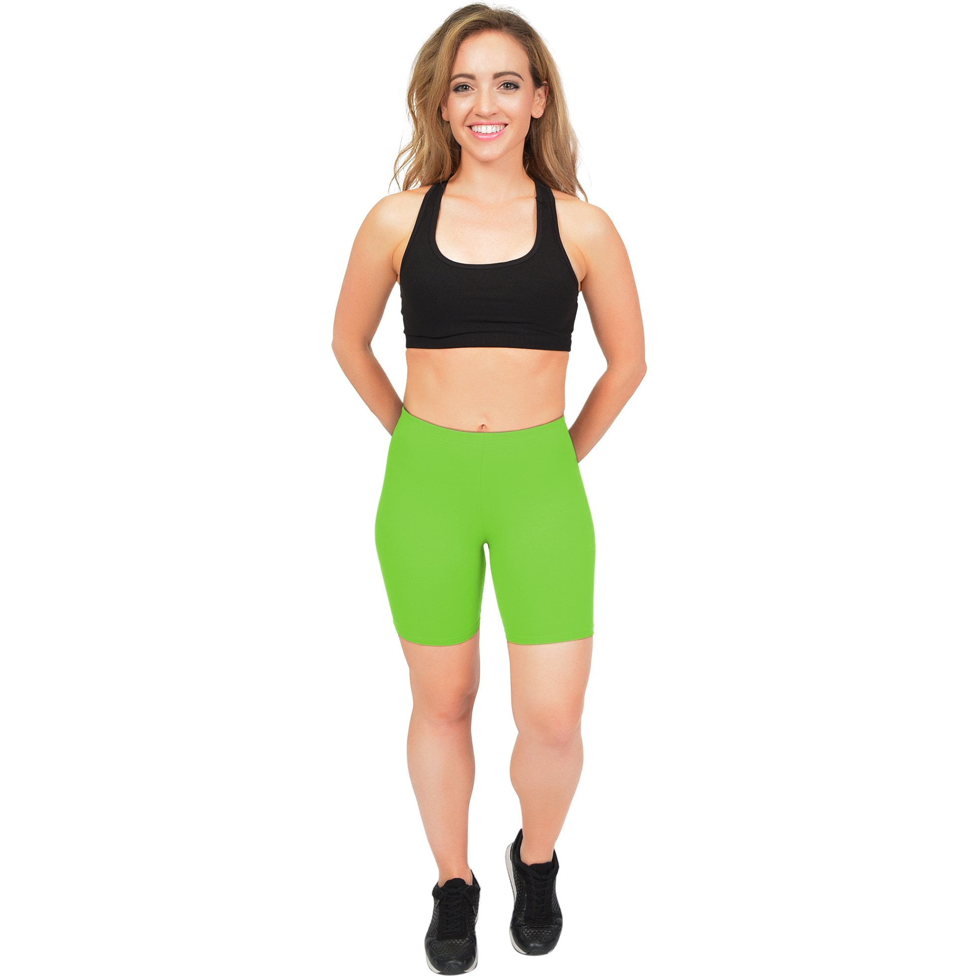 green bike pants