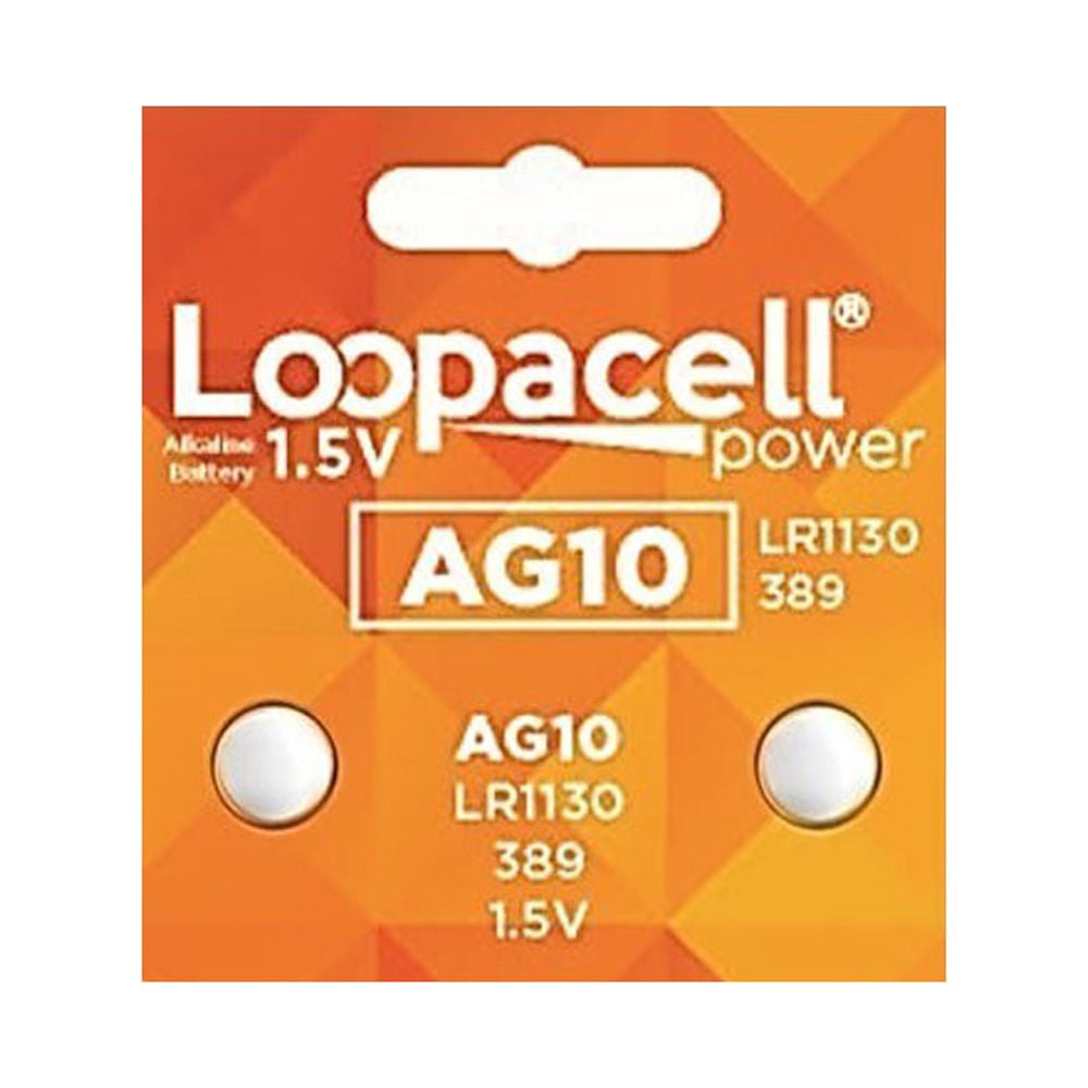Batteri AG10 / LR1130 / LR54 / 189 / 40-pack PKcell (4x10-pack)