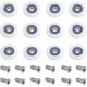 thumbnail image 1 of Shower Door Caster Shower Door Casters Shower Door Caster Wheels Replacement Casters Shower Door Caster Caster For Shower Door With Screws,23mm Ty, 1 of 5