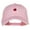Pink, variant on Mini Apple Embroidered Washed Cap - White OSFM