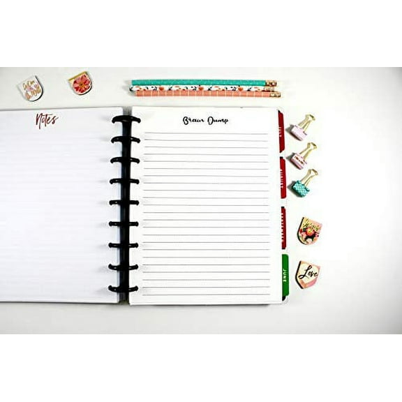 Brain Dump Inserts for 9 Disc Happy Planners