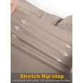 thumbnail image 4 of NAVEKULL Men's Stretch Ripstop Cargo Pants Water-Resistant Lightweight Flex EDC Hiking Work Pants with 11 Pockets, 4 of 7