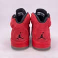 thumbnail image 4 of A i r-Jor-dan 5 Retro "RED SUEDE" 2017 - Size 11.5 - 136027 602 (6232-6), 4 of 6