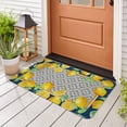 thumbnail image 2 of Farmhouse Kitchen Mats Non-Slip Lemon Boho Kitchen Rugs Seasonal Home Decor Low Profile Washable Floor Mat 30x17 Inch, 2 of 6