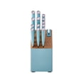 thumbnail image 7 of KitchenAid 14-Piece Slim Knife Block Set with Built-In Sharpener, High-Carbon Steel, Mineral Water, 7 of 7