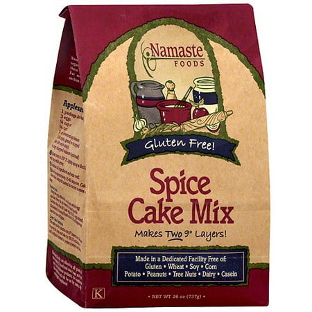 Namaste Organic Spice Cake Mix, 26 oz (Pack of 6)