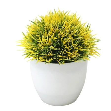 

JPGIF Home Decor Hemispheres Potted Small Decoration Indoor And Outdoor Tabletop Decoration Green Bonsai Flowers