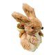 thumbnail image 4 of Adorno de conejo de paja, regalo coleccionable, decoración de Pascua para el patio, la oficina y el hogar. Estilo C, 4 of 9