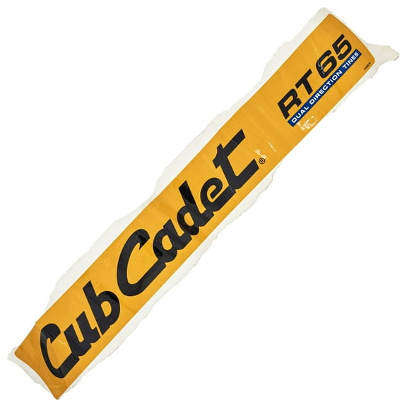 CUB CADET 777D15600 Label Belt Guard Rt 65 RT ES 65