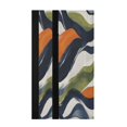thumbnail image 2 of 2 Pack Universal Adjustable Appliance Handle Covers for Fridge Oven Dishwasher Kitchen Decor Navy Blue Abstract Pattern, 2 of 6