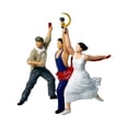 thumbnail image 1 of Figuras a escala 1/64, personas, hombres, mujeres, colecciones, jóvenes esforzados, personajes en miniatura, pintados para maquetas, decoración,, 1 of 9