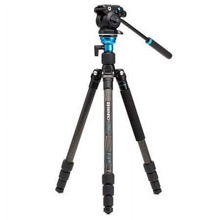 UPC: 6931747318438 | Aero 2 PRO Carbon Fiber Travel Video Tripod with S2PRO Head  Twist Lock