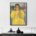 thumbnail image 1 of Young Christian Girl - 1894 | Paul Gauguin | Premium Fine Art Print | 19th Century French | Symbolism, Post-Impressionism | Portrait | Architecture, 1 of 7