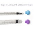 thumbnail image 3 of universal syringe caps for pets fit slip leur and lock luer green qty 100, 3 of 3