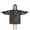 Black Gothic Sun, variant on Black Moon Eye Pattern Blanket Hoodies for Kids 6-13YR Oversize Wearable Blanket Hoodies for Boys Girls Teens