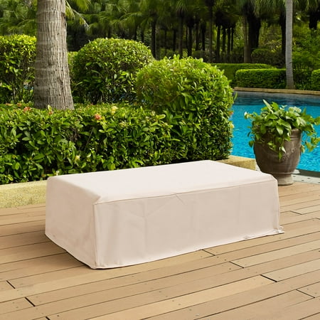 Outdoor Rectangular Table Furniture Cover On Accuweather Outdoor Rectangular Table Furniture, Crosley Palm Harbor Outdoor Wicker Towel Valet With Sand Cover