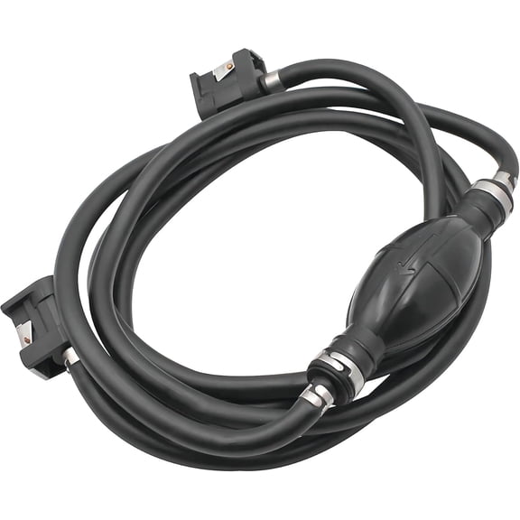 5/16" Outboard Fuel Line Kit with Primer Bulb & Connectors, 6.5FT Marine Fuel Hose for Yamaha Outboard Replacement 6Y1-24306-55