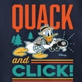 thumbnail image 3 of Disney Standard - Quack And Click - Toddler & Youth Crewneck Fleece Sweatshirt, 3 of 5