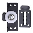 thumbnail image 2 of Accesorios de FerreteríA 10 Juegos Poleas Armario para Puertas Correderas Puerta Madera Corredera Ruedas Silenciosas Negro, 2 of 5