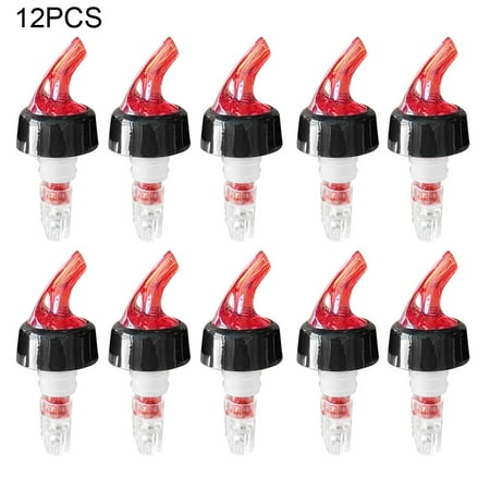 

Reduced！12pcs Party Durable Cocktail Dispenser Easy Use Quick Shot Liquor Bottle Pourer