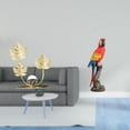 thumbnail image 2 of Estatua de figura,Estatuas de hojas y flores de metal,esculturas decorativas,Figura de loro,Estatua de loro,escultura animal,figura de loro,Adorno de escritorio,estatua de jardín coleccionable, 2 of 8