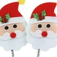 thumbnail image 7 of Mosey 1 Pair Hair Clip Christmas Theme Design Headwear Metal Santa Claus Bobby Pin Jewelry Accessories, 7 of 7