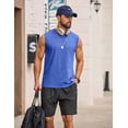 thumbnail image 2 of COOFANDY Men Casual Tank Top Cotton Sleeveless Workout Shirt Acid Washed Vintage Tee Gym Soft T Shirt Hiphop, 2 of 6