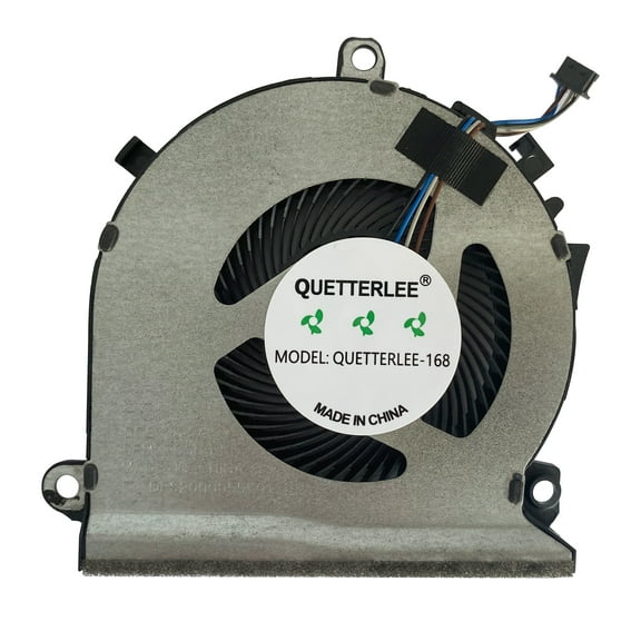 QUETTERLEE New CPU Cooling Fan for HP Pavilion Gaming 15-EC 15-ec0013dx 15-ec0751ms 15-ec0054ax 15-ec0010nr 15-ec0075ax 15-ec0001ne 15-ec0078ax 15-ec0001ne 16-A 16-A0010CA Series L77560-001 Fan