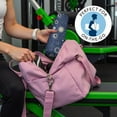 thumbnail image 5 of Dark Blue Celestial Pattern Hot Yoga Mat Towel Non Slip for Hot Yoga - Quick-Drying Yoga Mat Cover with 4 Corner Pockets with Travel Bag - Hot Yoga Towel Non Slip Grip Moisture Wicking Sweat 70"x26", 5 of 6