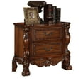 thumbnail image 2 of Miekor Furniture Cherry Oak 2-Drawer Nightstand B5A4616, 2 of 5