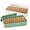 2PCS, variant on 11-Slot Silicone Bread Freezer Storage Container, Sourdough Bread Keeper with Individual Compartments, Flexible Dividers for Thick Slices, Homemade Bread and Artisan Loaves, 12 × 7.5 × 4 Inch