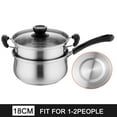 thumbnail image 4 of Stainless Steel Pot Glass Vented Lid Set Safe and Durable, 4 of 8