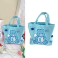 thumbnail image 1 of Bolsa para el almuerzo BuyWeek bolso de mano con forma de oso lona durabilidad prolongada, 1 of 12
