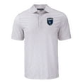 thumbnail image 2 of Men's-Cutter & Buck  Gray San Jose Earthquakes Big & Tall Pike Eco Flora Print Recycled Polo, 2 of 3
