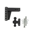 thumbnail image 2 of Bulletproof Hitches Trailer Hitch Ball Mount ED306 For 3 Inch Receiver; Lockable Lock Sold Separate; 36000 Pound Gross Trailer Weight; Adjustable 6 Inch Drop/6 Inch Rise; Non Swivel; Non-Extendable, 2 of 20
