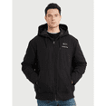 thumbnail image 2 of Venustas 12V Men's Heated Hoodie Jacket with Battery, Dual-Control Heating, Larger Heat Zones, Durable Canvas for Outdoor Work（XL）, 2 of 12