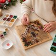 thumbnail image 5 of DIY Christmas Pearl Diamond Painting Art Kit, 3D Pearl Beads Art Craft for Adults Beginners, Holiday Diamond Painting Wall Decor with Frame, Multiple Sizes Available, 5 of 6