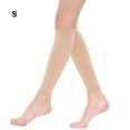 thumbnail image 3 of maskred Compression Stocking For Women And Men Improve Circulation Easy To Wear Comfortable Stockings skin color S 1Set, 3 of 6