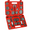 Red, variant on 22pcs Heavy Duty Disc Brake Piston Caliper Compressor Rewind Tool Set and Wind Back Tool Kit for Brake Pad Replacement Reset, Fits Most American, European, Japanese Autos, Red
