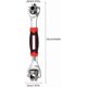 thumbnail image 2 of Multi-function Socket Wrench, 48 Tools In 1 Universal Multi-socket Wrench Tools 6 Point, 12 Point, Torx, Square Damaged Bolts And Any Standard Or Metr, 2 of 5