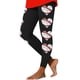 thumbnail image 1 of Gibobby Flare Leggings Leggings elásticos con estampado béisbol para mujer（Gris， M), 1 of 5