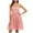 Pink, variant on IROINNID A-Line Dress For Women Vintage Sleeveless Princess Floral Lace Cocktail Party Swing Dress V-Neck Knee-Length Dress