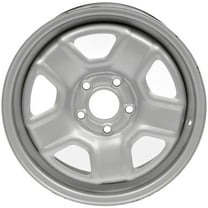 Dorman 939-168 Steel 16" Wheel Rim 16 x 6.5-inch 5-Lug Silver, for Specific Jeep Models