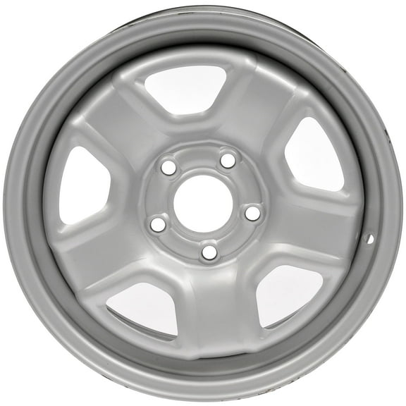 Dorman 939-168 Steel 16" Wheel Rim 16 x 6.5-inch 5-Lug Silver, for Specific Jeep Models
